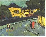 Ernst Ludwig Kirchner Dresden-Friedrichstadt china oil painting artist